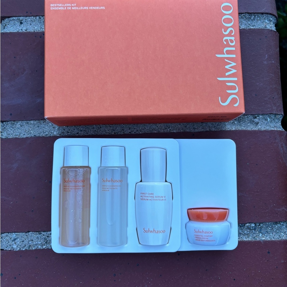 Sulwhasoo Bestsellers 4-Piece Facial Cleansing Skincare Set Kit
